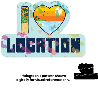 I Heart Cabrillo Beach Magnet