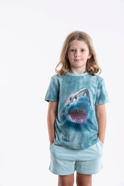 Youth Shark Natural Dyed T-shirt