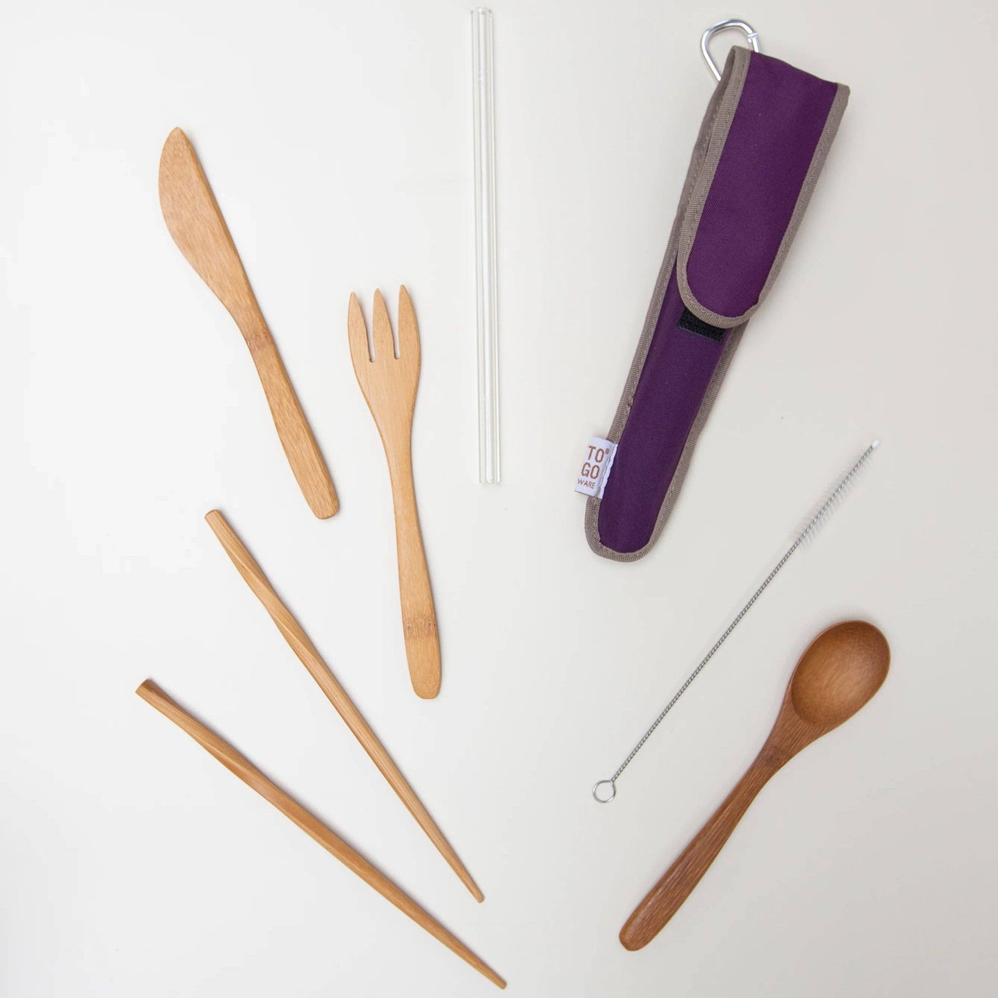 To-Go Ware Utensil Set with Glass Straw - Special Edition