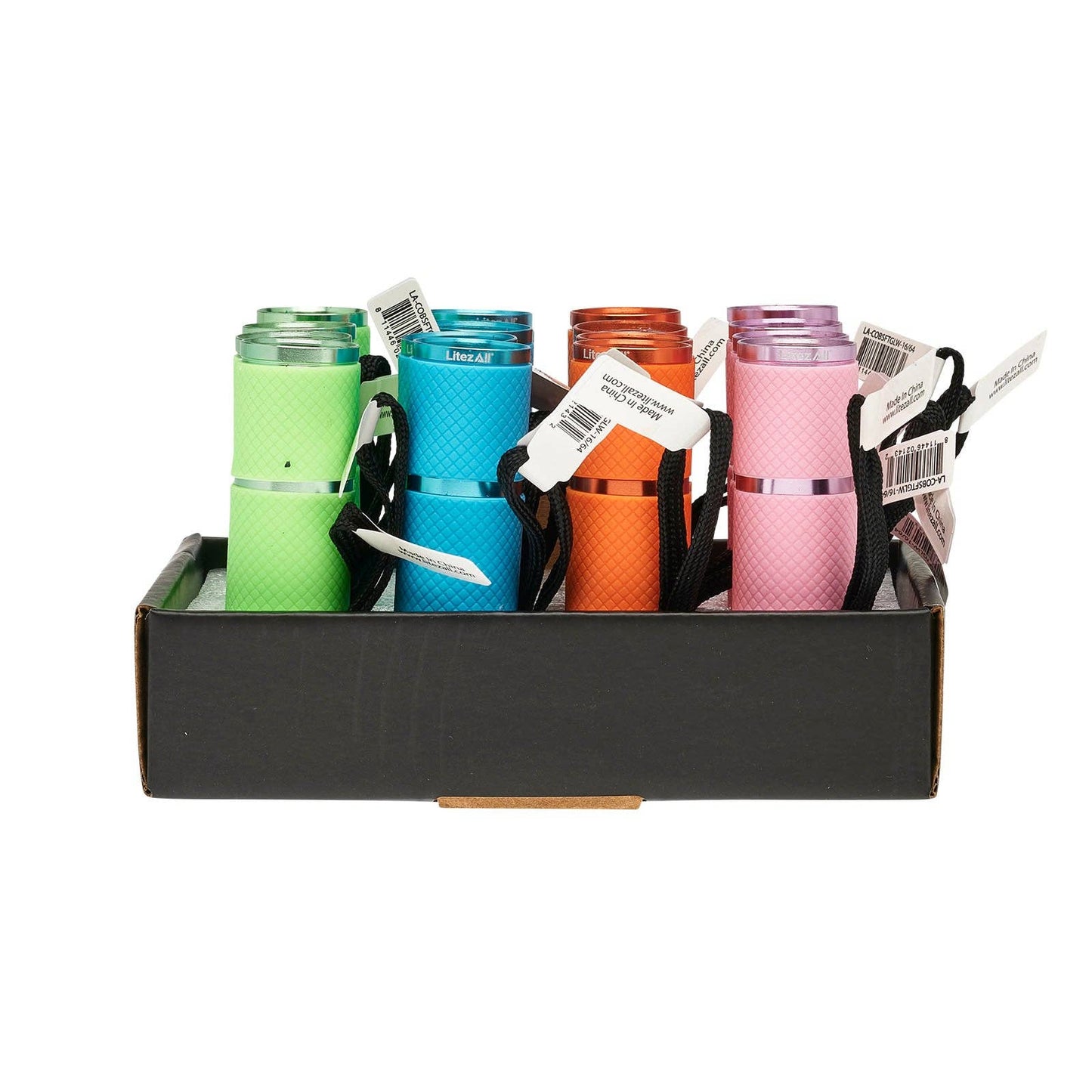 LitezAll Glow In the Dark LED Pocket  Flashlight with COB LED