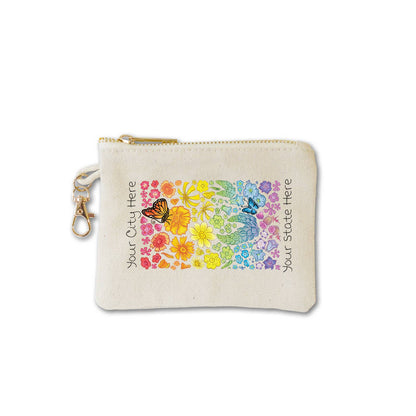 Customizable Coin Purse with clasp