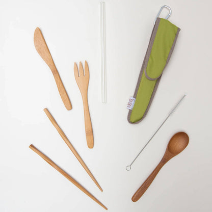 To-Go Ware Utensil Set with Glass Straw - Special Edition