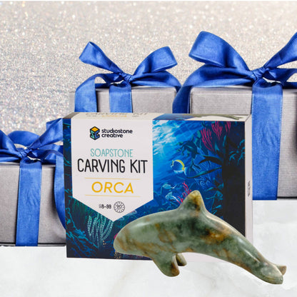 Orca Soapstone Carving Kit