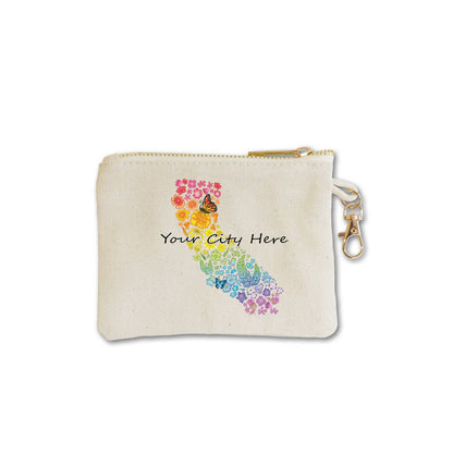 Customizable Coin Purse with clasp