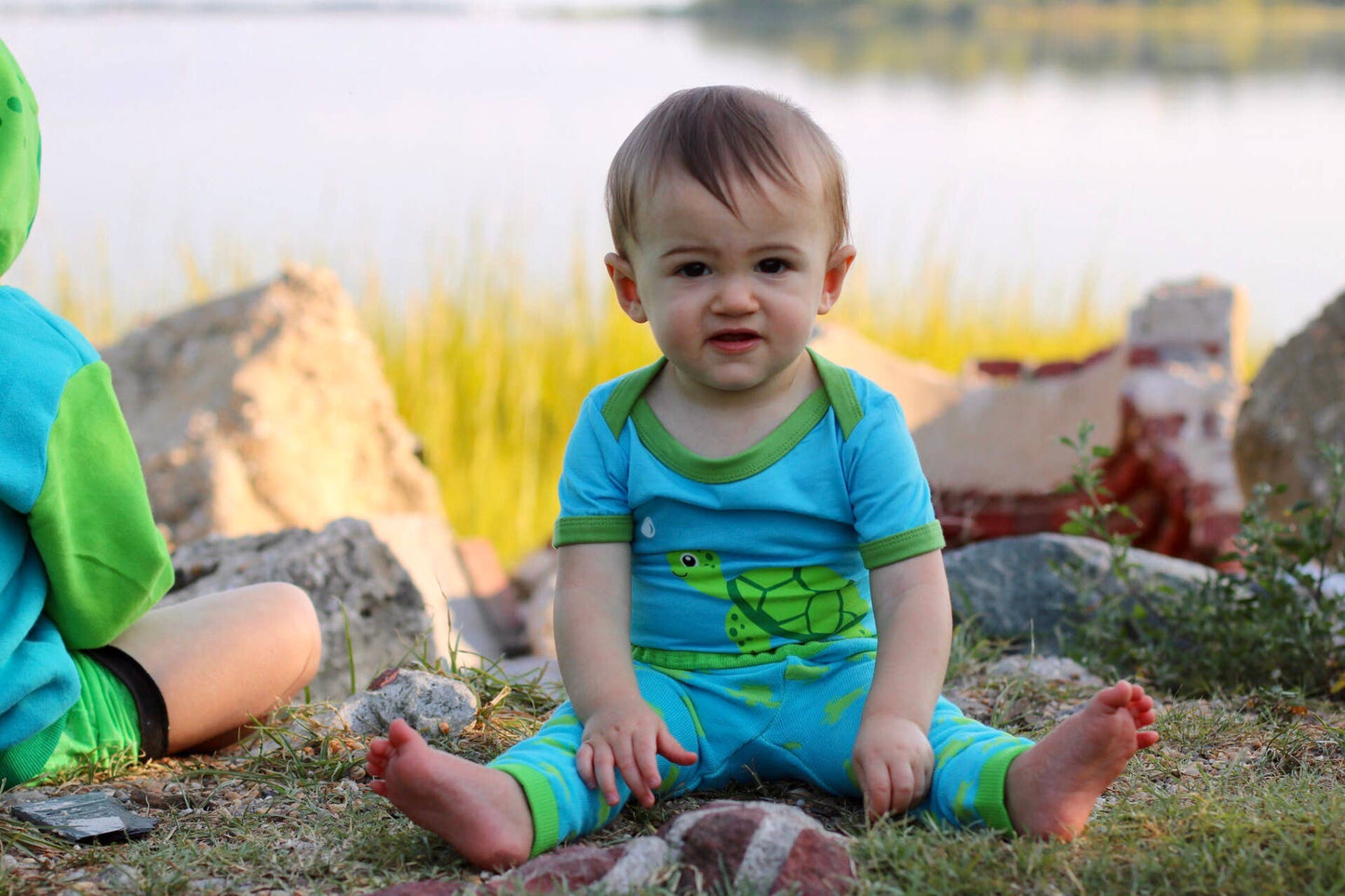 Sea Turtle Baby Bodysuit
