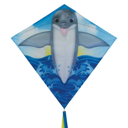Dolphin 30" Diamond Kite (Optimized for Shipping)
