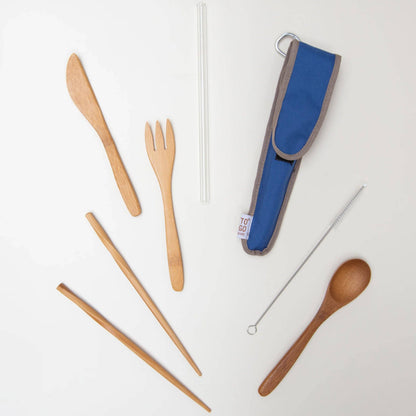 To-Go Ware Utensil Set with Glass Straw - Special Edition
