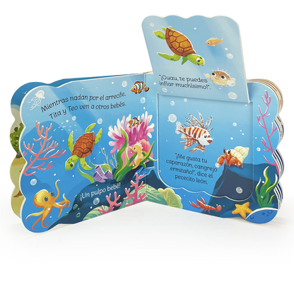 Bebés en el Mar / Babies in the Ocean (Spanish Edition)