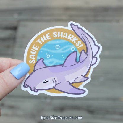 Nurse Shark Vinyl Sticker