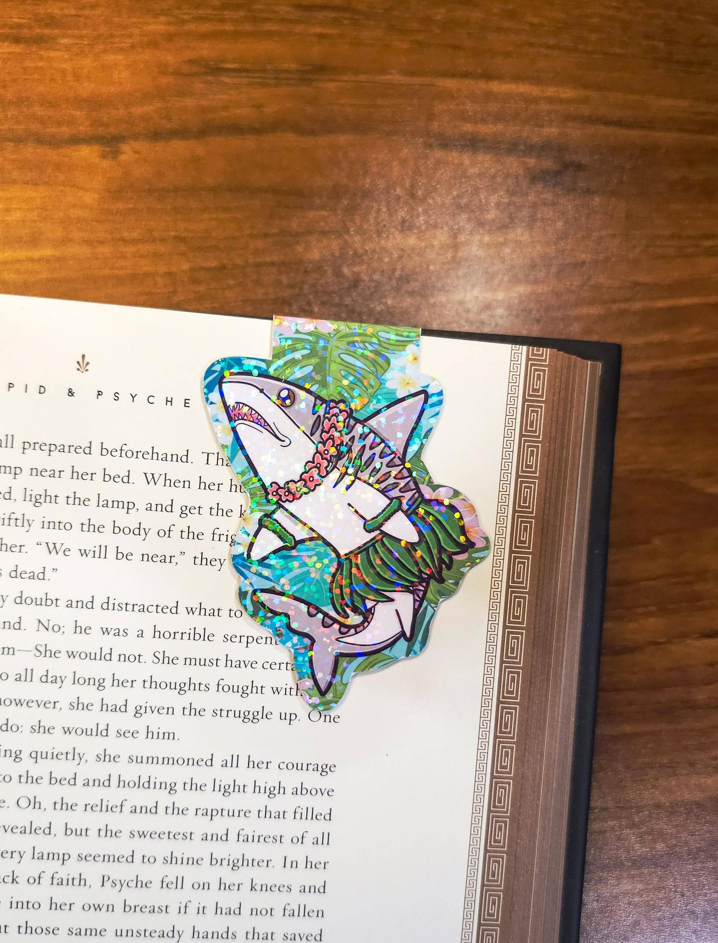Hula Shark Magnetic Bookmarks | Book Lover Page Marker