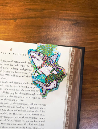 Hula Shark Magnetic Bookmarks | Book Lover Page Marker