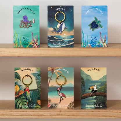 Whale Pin - Beach Gifts, Ocean gifts, Animal Gifts 