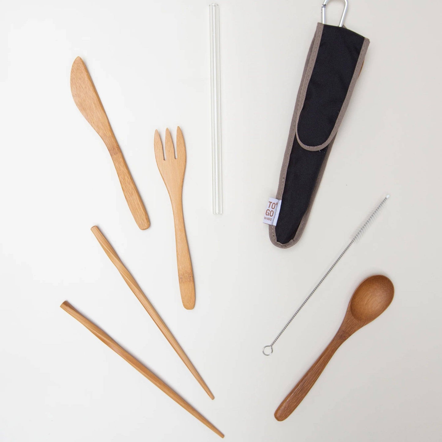 To-Go Ware Utensil Set with Glass Straw - Special Edition