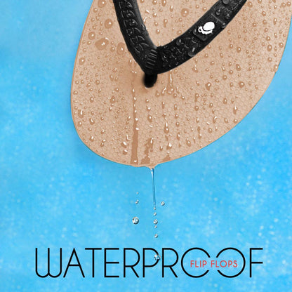 Huggoes - Misty Women's Natural Rubber Flip-Flops