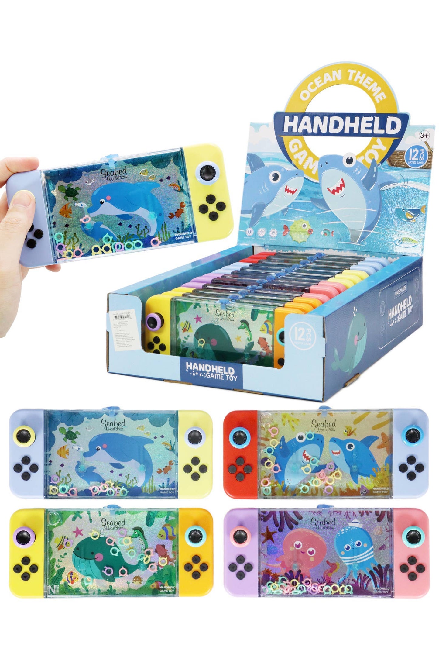 Ocean Seabed World Joystick Water Game - 12 Pcs