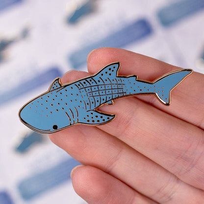 Whale Shark Enamel Pin