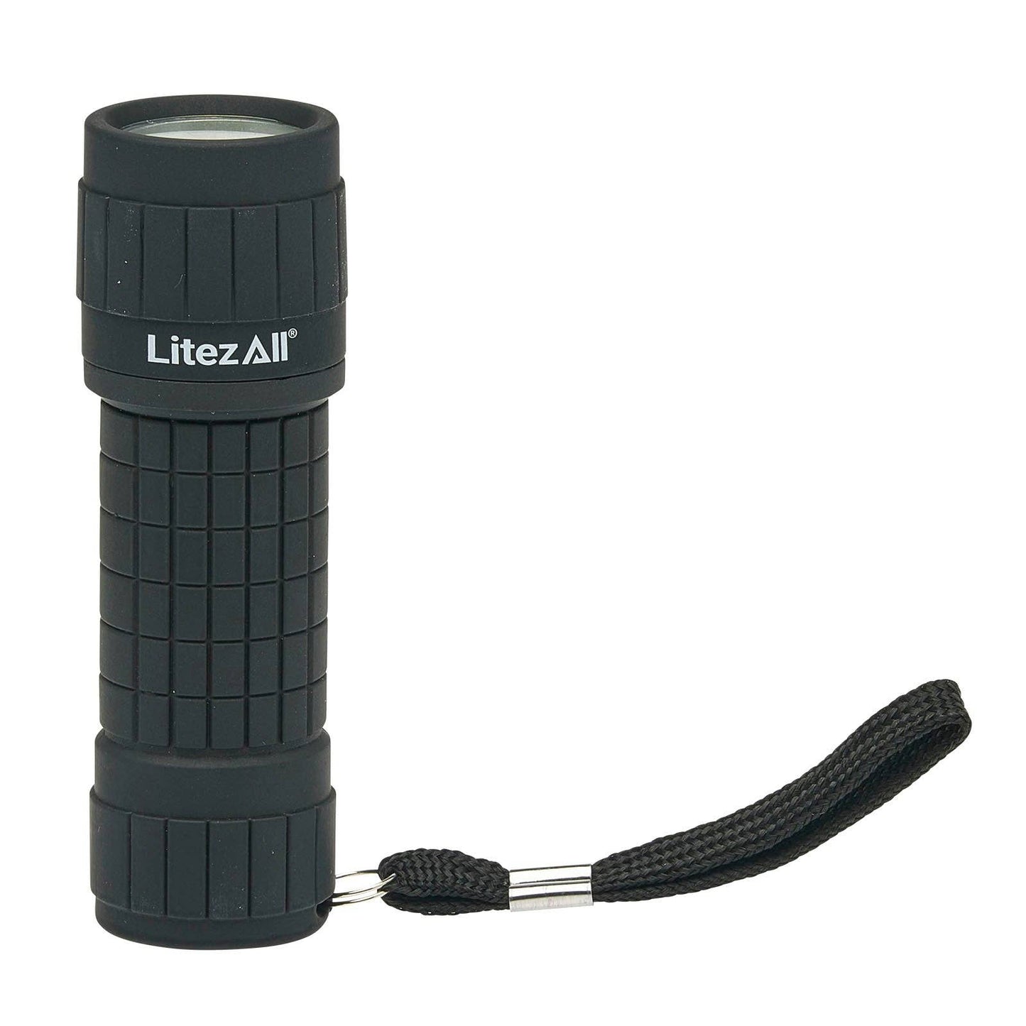 LitezAll 100 Lumen All Weather Rubber Coated Flashlight