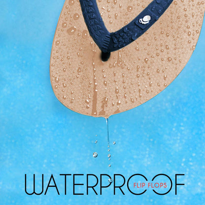 Huggoes - Misty Women's Natural Rubber Flip-Flops