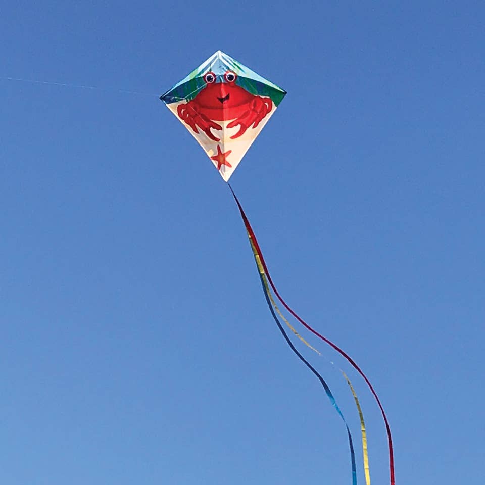 Crab 30" Diamond Kite (Optimized for Shipping)