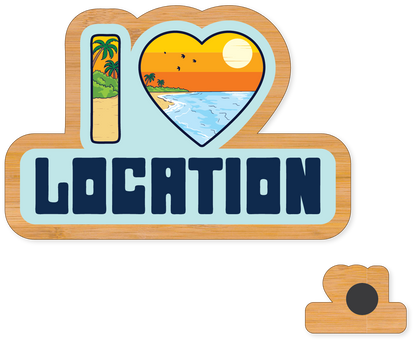 I Heart Cabrillo Beach Magnet