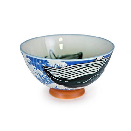 JPN COLLECTION - MARINE ANIMALS - RICE BOWL - OCEAN LIFE