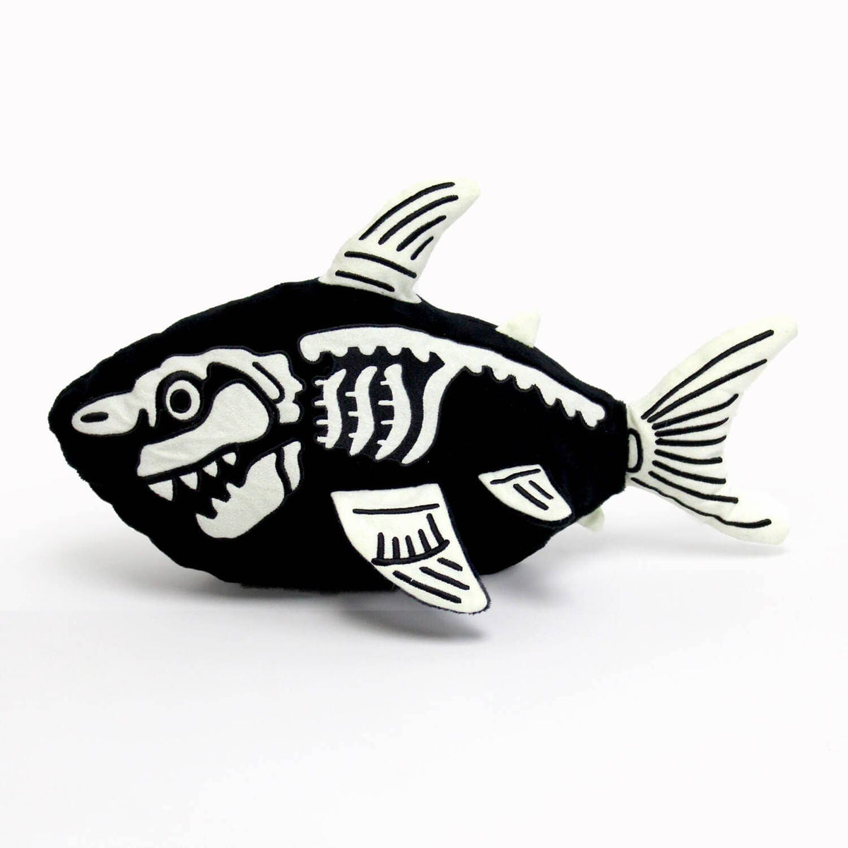 AquaGlows Great White Shark Reversible Glow Plush