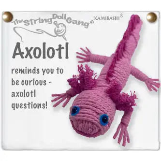 Axolotl String Doll Keychain