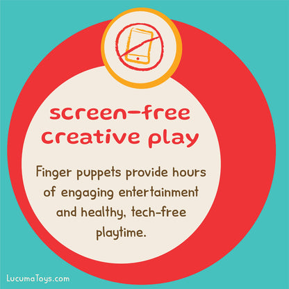 Finger Puppet Theater Display