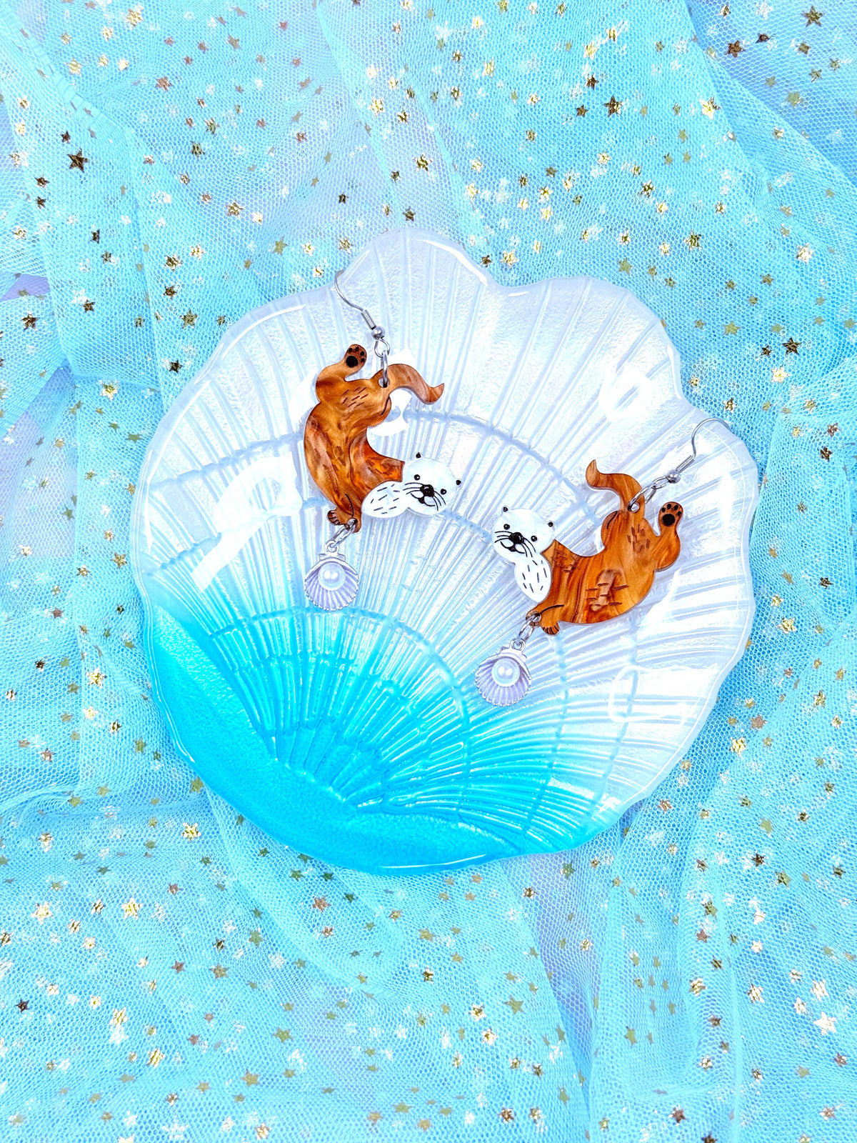 Otter Earrings