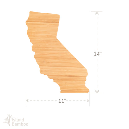Map Cutting Board - California