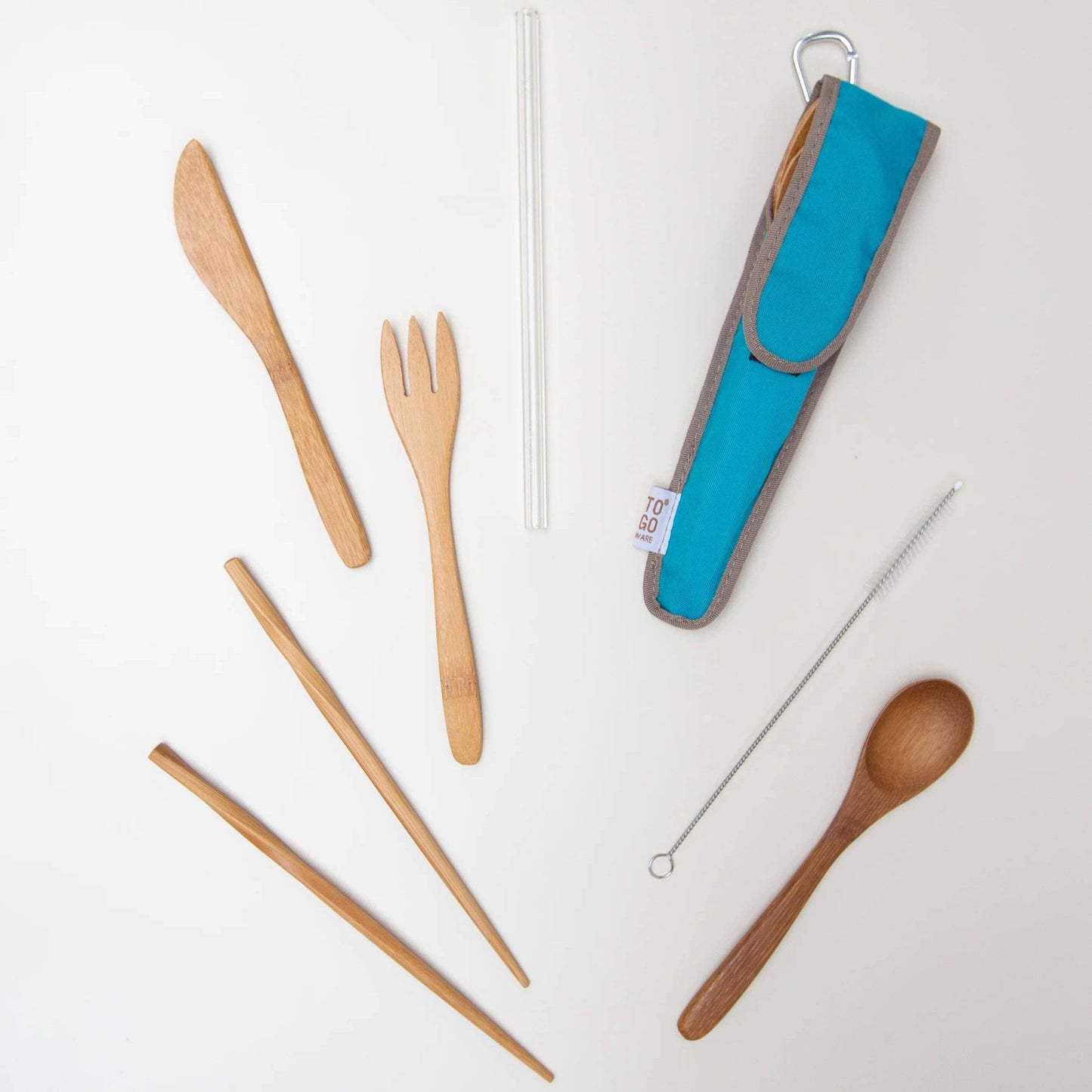 To-Go Ware Utensil Set with Glass Straw - Special Edition