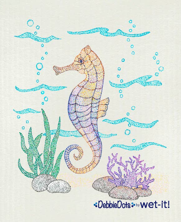 Seahorse Swedish Cloth
