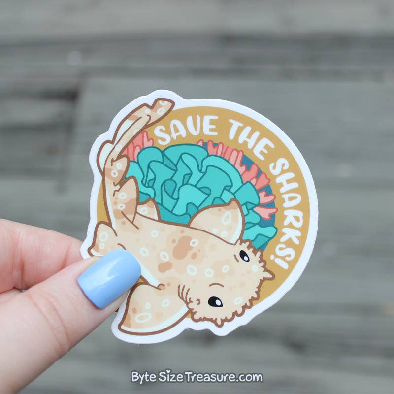 Wobbegong Shark Vinyl Sticker