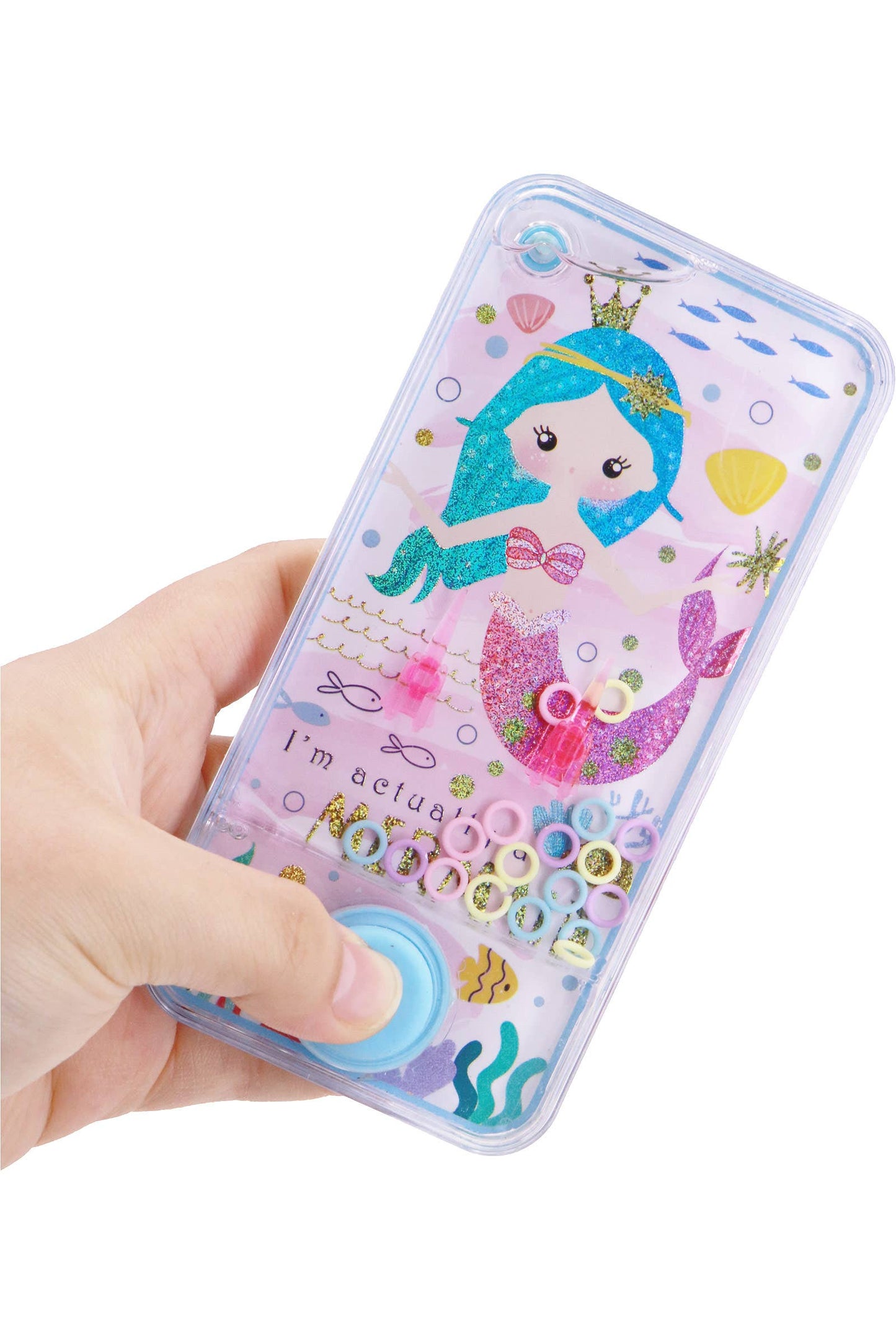 Glittery Mermaid Handheld Water Game - 24 Pcs