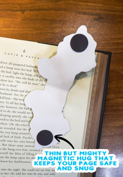 Hula Shark Magnetic Bookmarks | Book Lover Page Marker