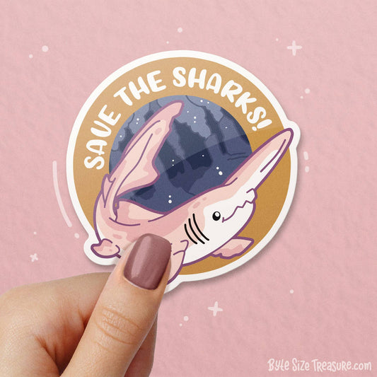 Goblin Shark Vinyl Sticker