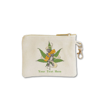 Customizable Coin Purse with clasp