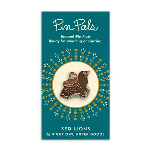 SEA LIONS ENAMEL PIN