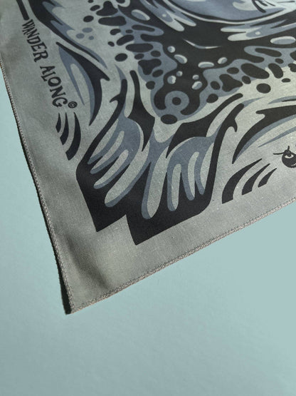 Seal Inspired Cotton Bandanas 22", USA Made