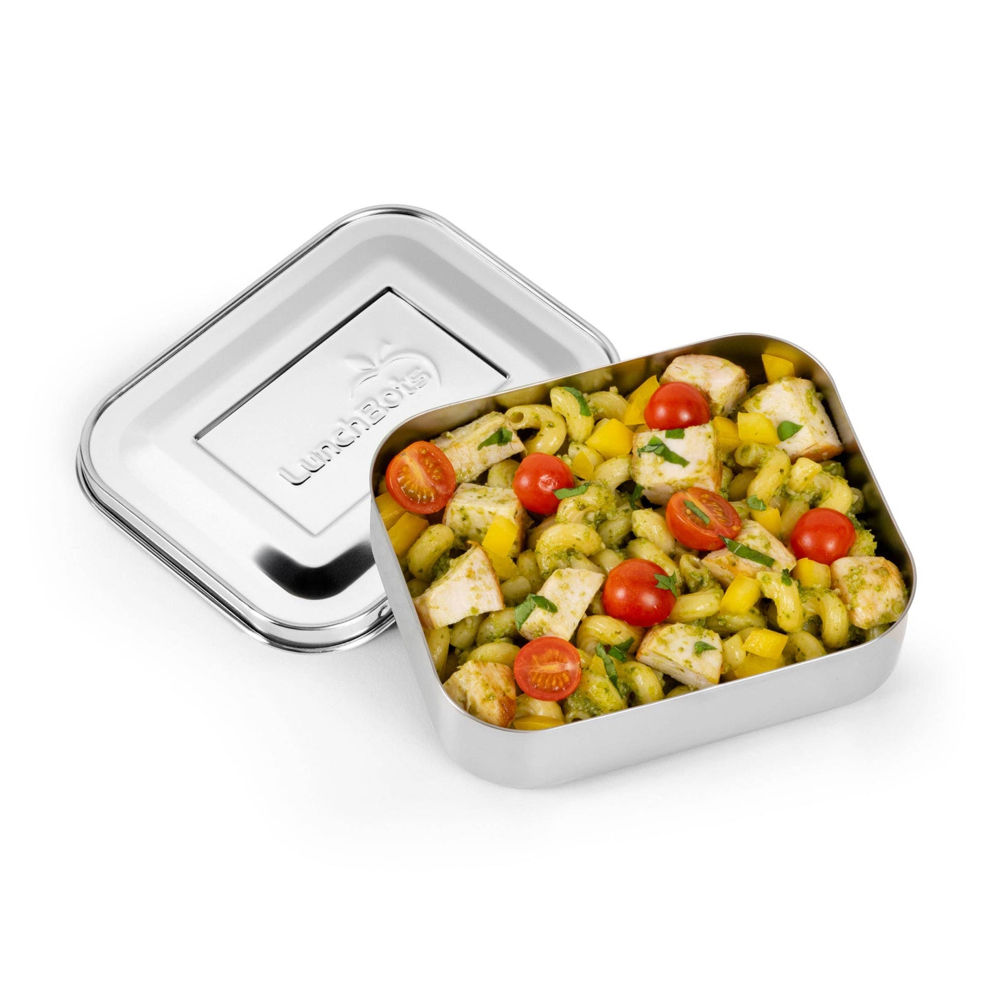 LunchBots Medium Bento Uno Stainless Steel