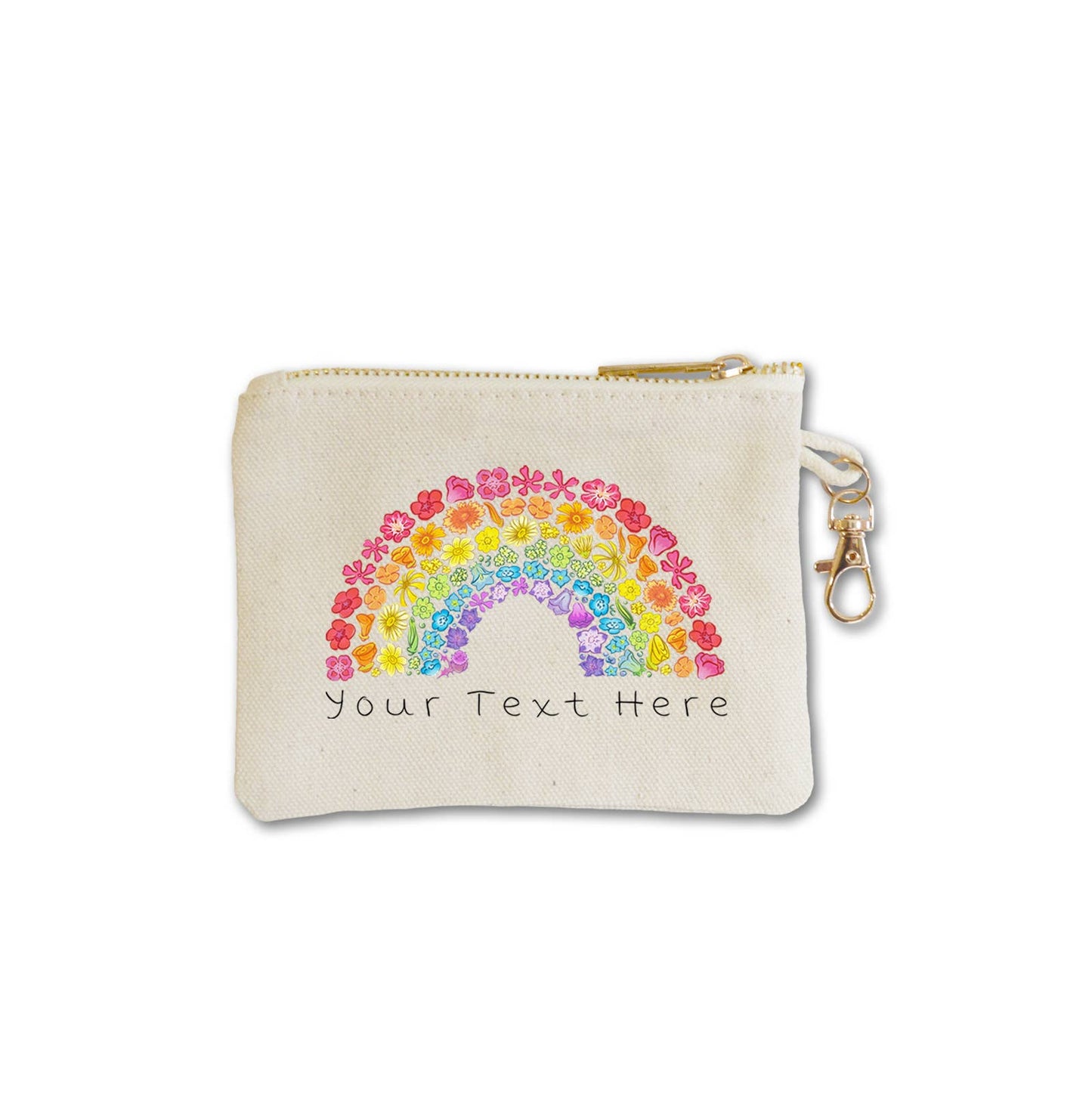 Customizable Coin Purse with clasp