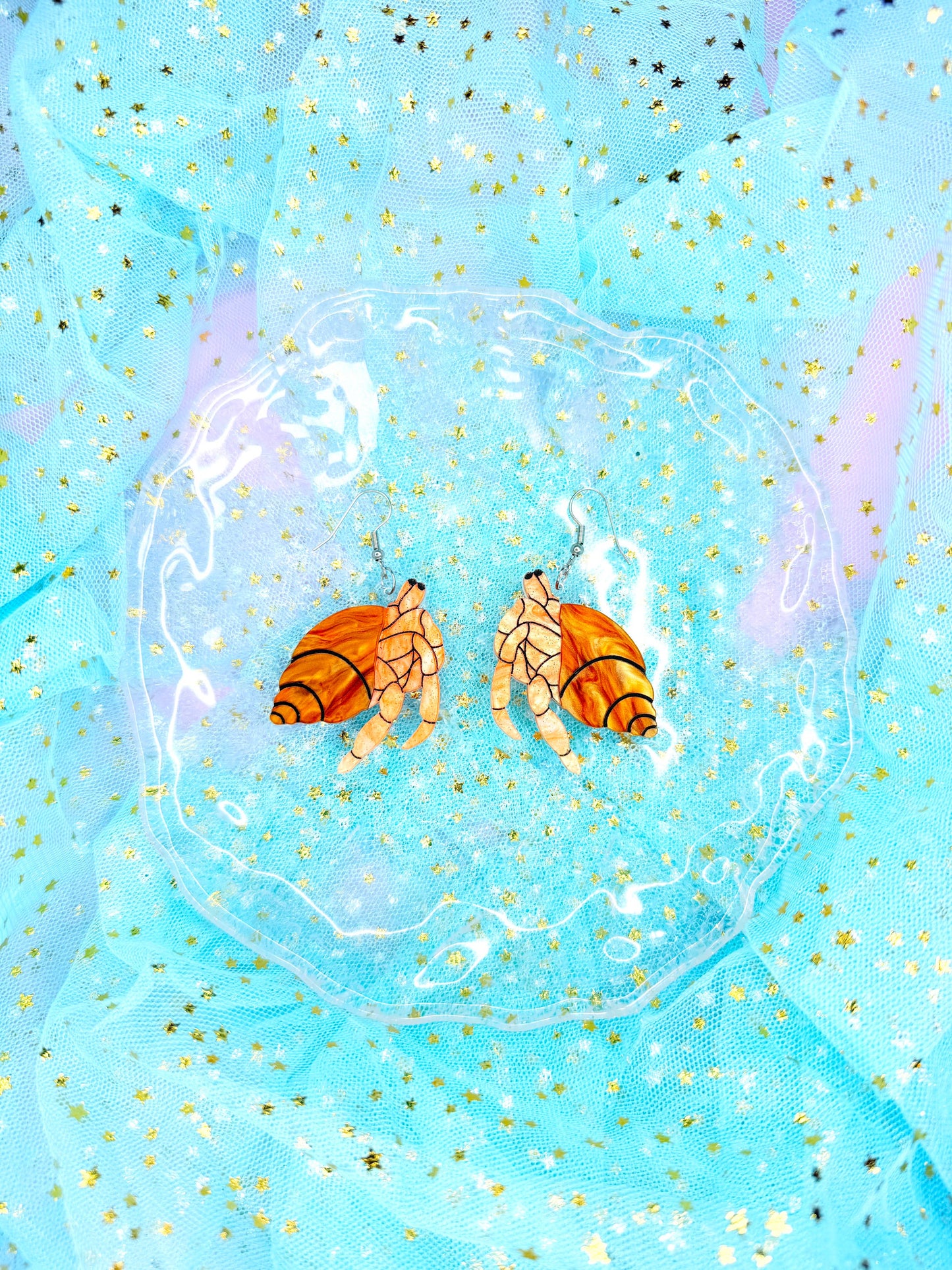 Hermit Crab Earrings