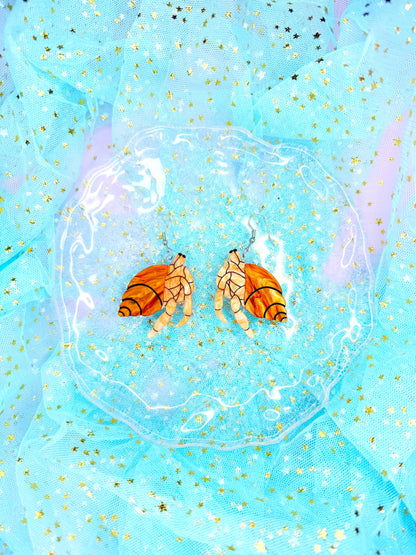 Hermit Crab Earrings