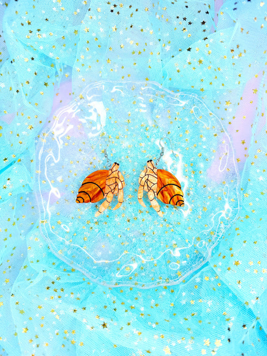 Hermit Crab Earrings