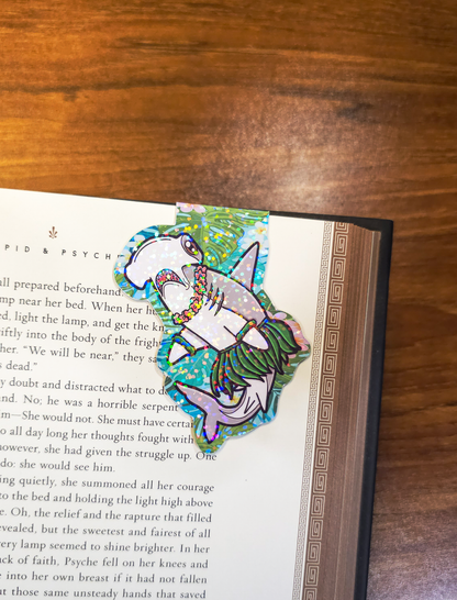 Hula Shark Magnetic Bookmarks | Book Lover Page Marker