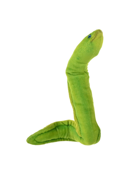 Coilkins Green Moray Eel Stuffed Animal 12"