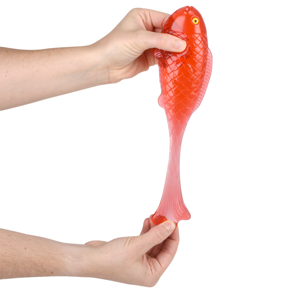 (T) 7.5" JUMBO STICKY STRETCH FISH