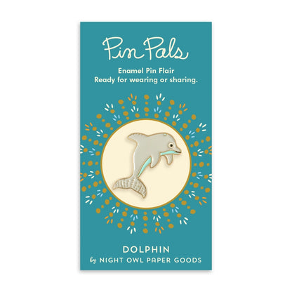 DOLPHIN ENAMEL PIN