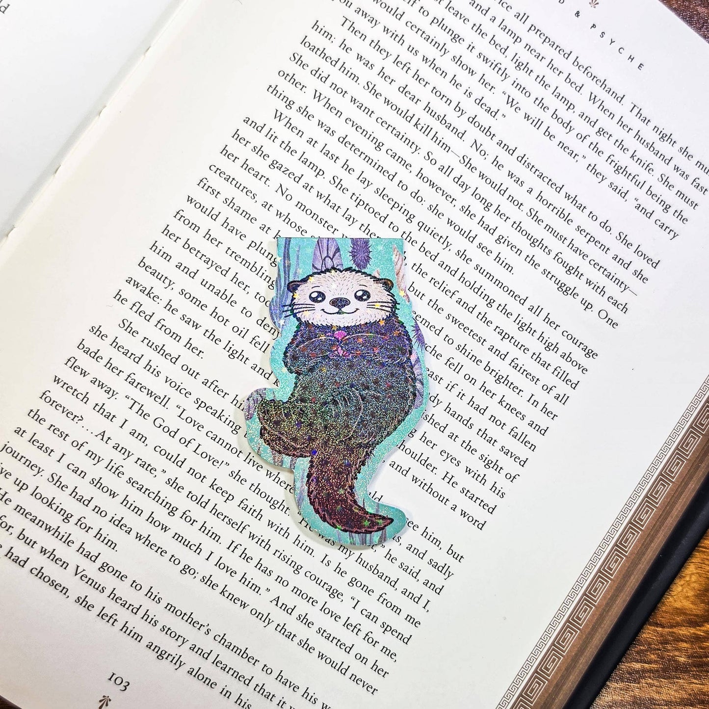 Sea Otter Magnetic Bookmarks | Book Lover Page Marker