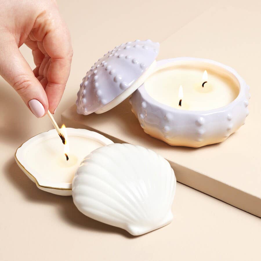 Sea Urchin Ombre Candle Lavender -Not available to EU
